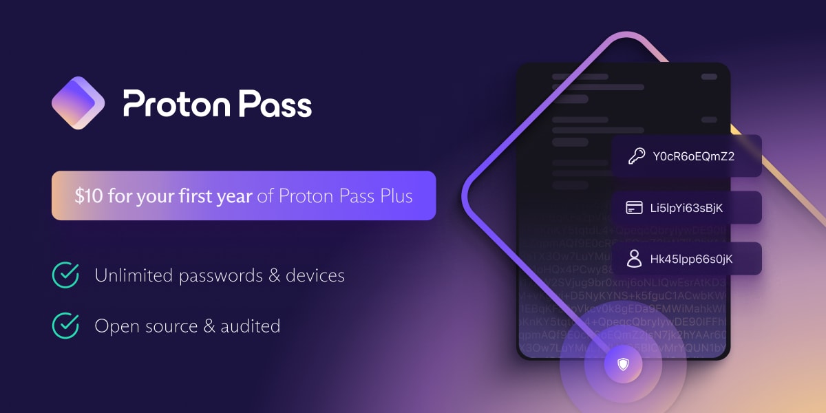 Proton Pass deal for Dashlane users